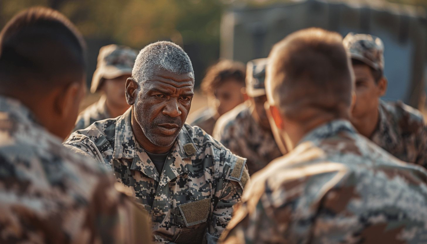 L'humour à la caserne : le rôle essentiel de l'adjudant chef
