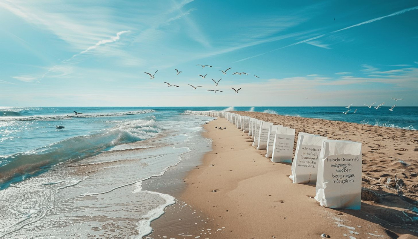 Réflexions marines : compilation de citations inspirantes sur la plage